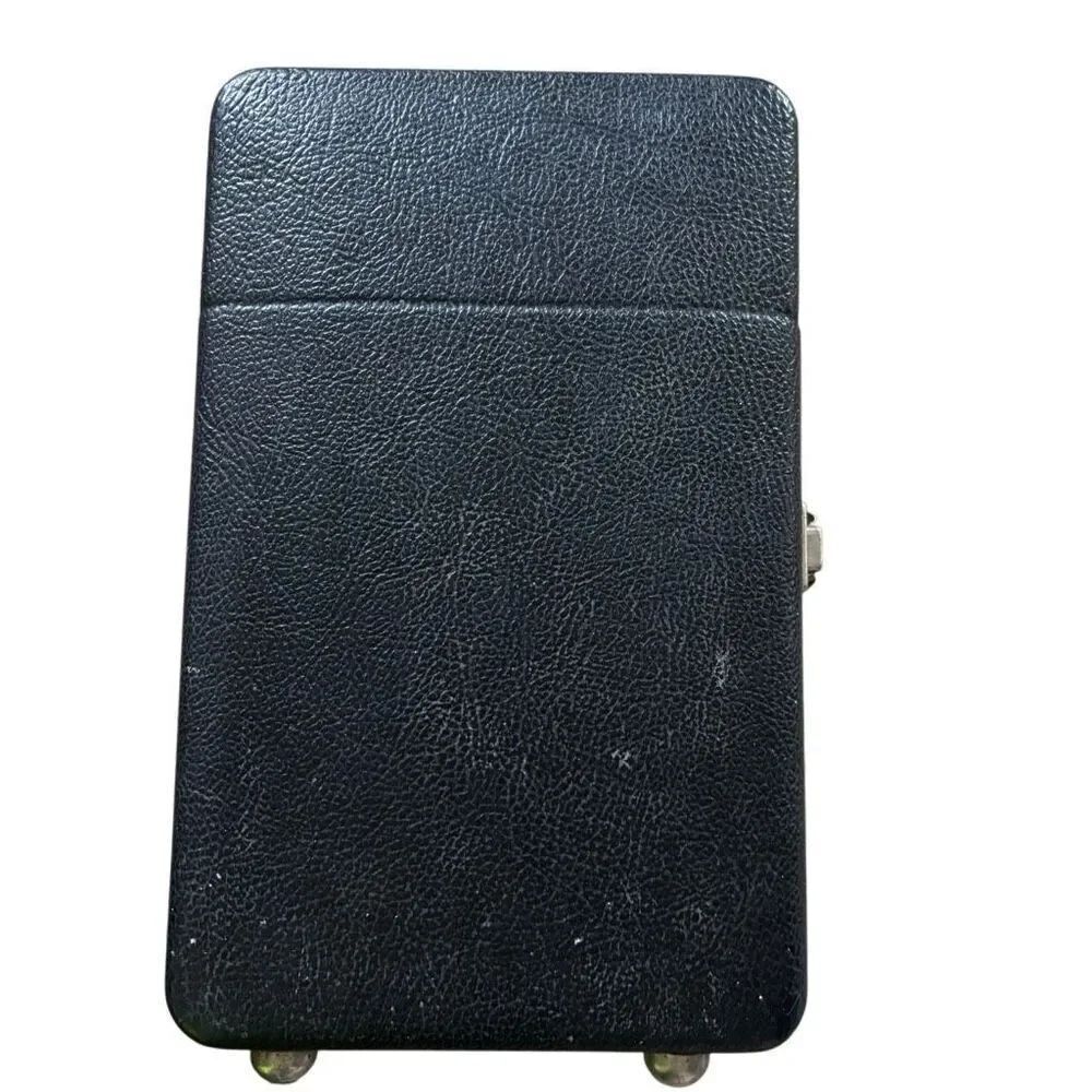 Vintage Platt Cocktail Case 2 Bottle Liquor Travel Bar